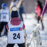 Lucie course chiens