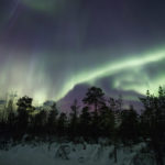 Aurores boréales en Laponie