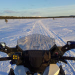 Balade en motoneige en Finlande