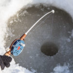 Pêche sur glace en Laponie