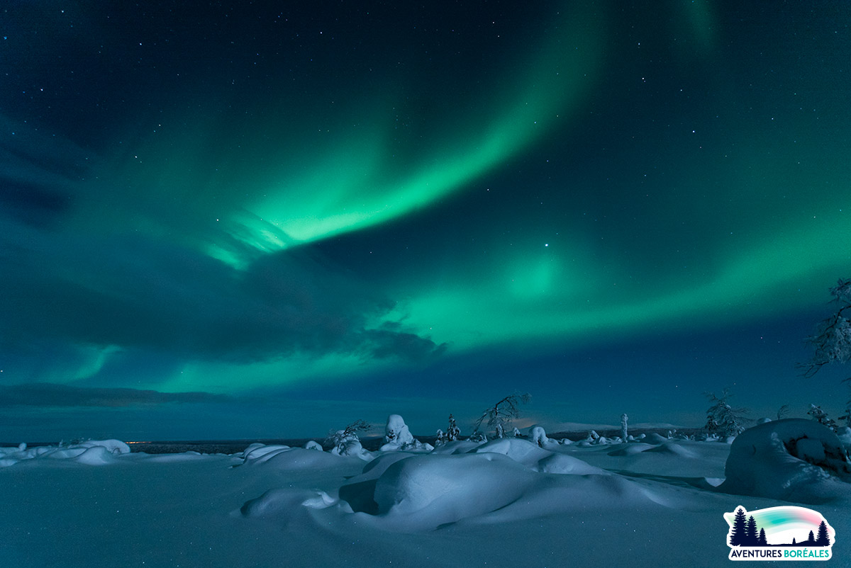 Voyage aurores boreales en Laponie